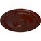 Ekena Millwork Foster Ceiling Medallion (Fits Canopies up to 5 5/8"), Hnd-Painted Brushed Mahogany, 19 1/8"OD x 1"P CM19FOBMF - alternate 6